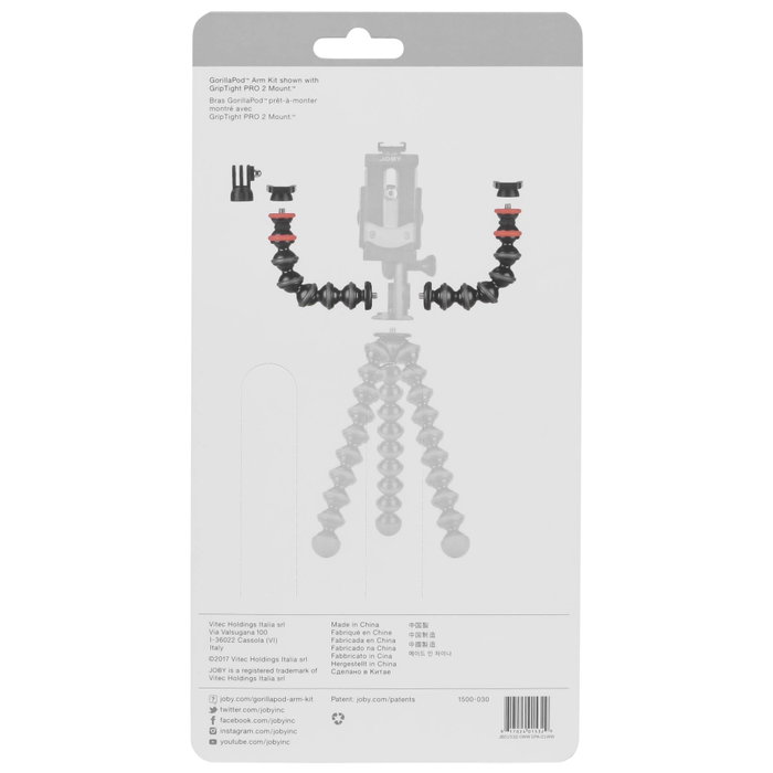 Joby GorillaPod Arm Kit Negro/Rojo Joby GorillaPod Arm Kit Negro/Rojo