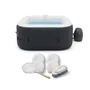 Sunspa Kit Spa Inflable Cuadrado para 6 Personas con Accesorios