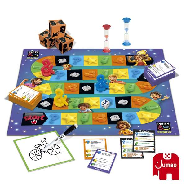 Diset Party & Co Family 1120100283 Juego de Mesa para Familias +8 Años