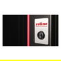 ROLINE Bastidor de Pared 9U 19" Negro 600x450x505 mm Acero con Puerta de Vidrio Rieles Rack Ref. 26.21.0172
