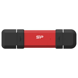 Silicon Power DS72 250GB USB 3.2 Gen 2 Memoria Flash USB-A/C 1050/850MB/s Rojo