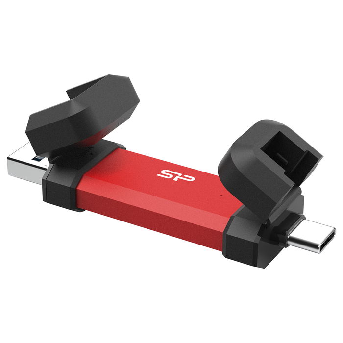 Silicon Power DS72 250GB USB 3.2 Gen 2 Memoria Flash USB-A/C 1050/850MB/s Rojo Silicon Power DS72 250GB USB 3.2 Gen 2 Memoria Flash USB-A/C 1050/850MB/s Rojo