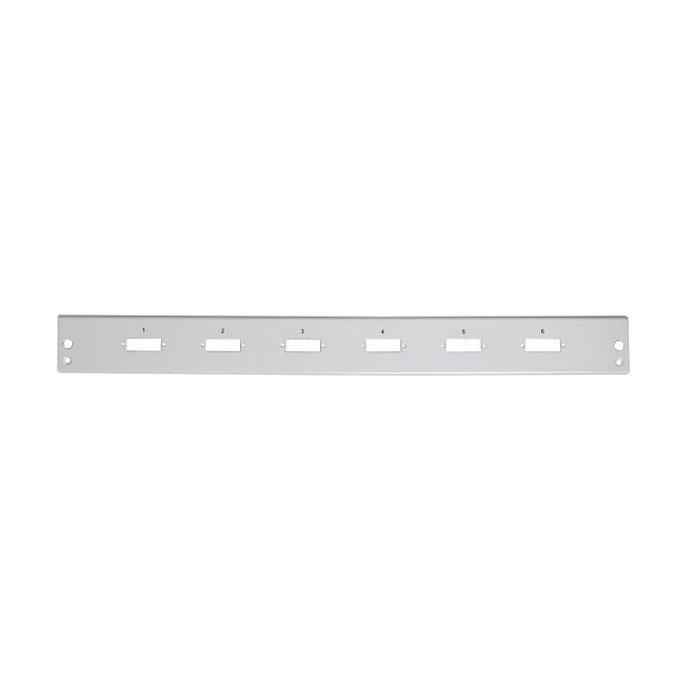 EFB Elektronik VSB-FP-24SC-D-V Placa frontal 24 x SC Duplex/LC Quad vertical gris