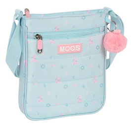 Bolso Bandolera Moos Garden 21 x 25 x 4.5 cm Turquesa
