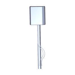 ALLNET ALL19103 Antena GSM MIMO Flat Patch LTE 4dBi con 2x7m Cable SMA Macho Direccional Gris