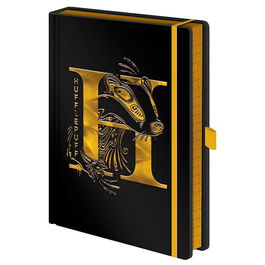 PYRAMID Cuaderno A5 Hufflepuff Harry Potter Premium 14,8x21cm
