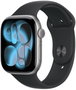 Apple Watch Series 11 GPS 46mm Caja Aluminio Gris Espacial Correa Deportiva Negra S/M