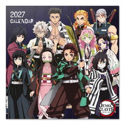 Grupo Erik Calendario de pared Demon Slayer 2027 30 x 30 cm