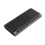 Aisens Caja Externa M.2 RGB Gaming ASM2-RGB011GR SATA/NVMe USB 3.2 Gen 2 Gris