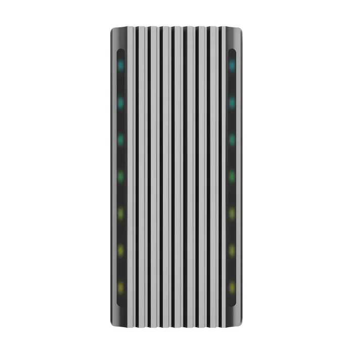Aisens Caja Externa M.2 RGB Gaming ASM2-RGB011GR Gris SATA/NVMe USB 3.2 Gen 2 Aisens Caja Externa M.2 RGB Gaming ASM2-RGB011GR Gris SATA/NVMe USB 3.2 Gen 2