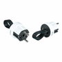 Simon Clavija extraplana 2p+tt schuko salida frontal 16 A 250 V blanca