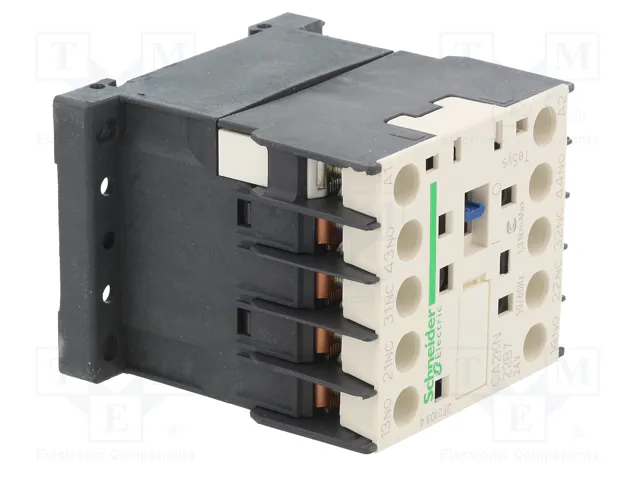 Schneider Electric CA2KN22B7 TeSys D Contactor 4-polar 10A 24VAC Schneider Electric CA2KN22B7 TeSys D Contactor 4-polar 10A 24VAC