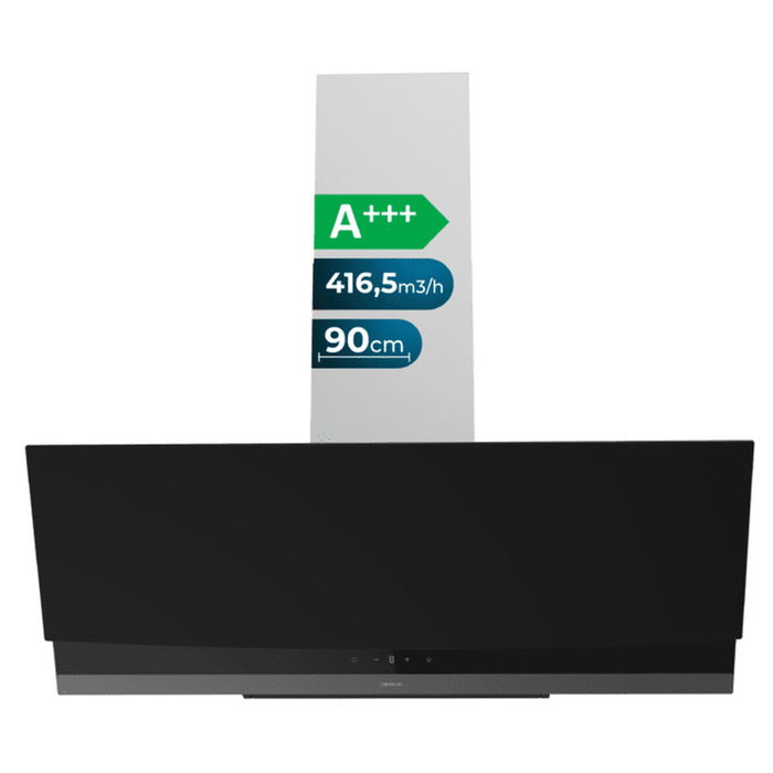 Cecotec Bolero Flux DT 904400 Campana Extractora 90cm Negro Mate Cecotec Bolero Flux DT 904400 Campana Extractora 90cm Negro Mate