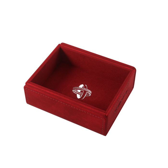 Gamegenic Token Keep Red Caja para Fichas Premium con Sistema Convertible y Cierre Magnético, Capacidad para Fichas, Cartas y Dados
