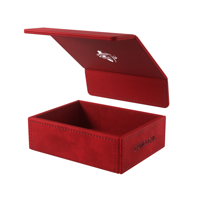 Gamegenic Token Keep Red Caja para Fichas Premium con Sistema Convertible y Cierre Magnético, Capacidad para Fichas, Cartas y Dados