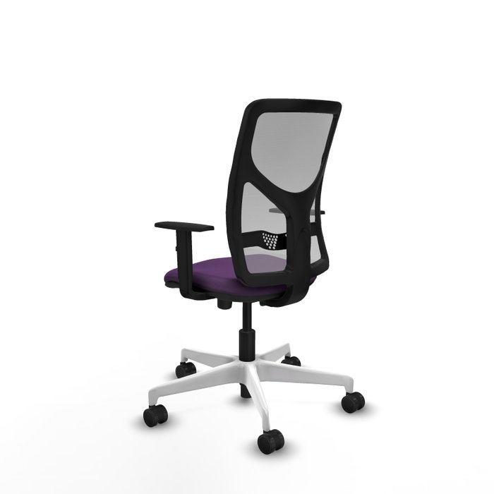 PIQUERAS Y CRESPO Silla de oficina Motilla con mecanismo Sincro/Traslack, Morado y Gris PIQUERAS Y CRESPO Silla de oficina Motilla con mecanismo Sincro/Traslack, Morado y Gris