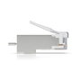 Ubiquiti UISP-Connector-SHD Conector RJ45 Macho, Plata, 100 Unidades