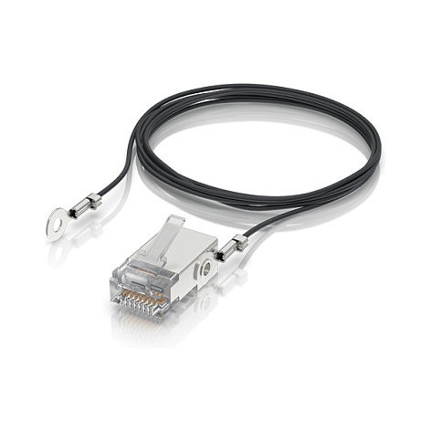 Ubiquiti UISP-Connector-SHD Conector RJ45 Macho, Plata, 100 Unidades