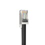 Ubiquiti UISP-Connector-SHD Conector RJ45 Macho, Plata, 100 Unidades