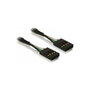 DeLOCK Cable pinheader F/F de 0,40 m Negro