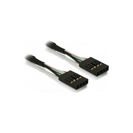 DeLOCK Cable pinheader F/F signal cable Negro