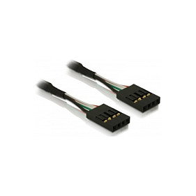 DeLOCK Cable pinheader F/F signal cable Negro DeLOCK Cable pinheader F/F signal cable Negro