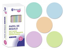 Bismark Rollo Papel de Regalo Pastel 70x200 cm 328712