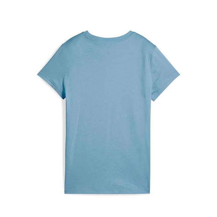 Camiseta de Manga Corta Mujer Puma Essentials Small Añil M