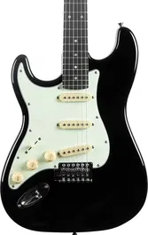 Eko Guitarra Eléctrica Starter St300 Tipo Strat Negra para Zurdos
