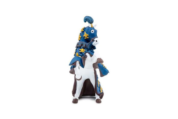 Figura caballo principe felipe azul 13,3x5,8x8,2cm
