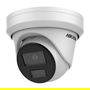Hikvision DS-2CD3386G2-ISU(2.8mm)(H)(eF) Cámara IP Turret 8MP 4K, Lente 2.8mm, Interior/Exterior IP67, Visión Nocturna 40m, Inteligencia Artificial, Audio, PoE