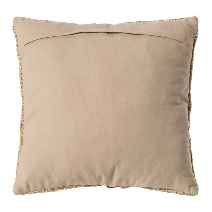 Cojín Beige-Verde Viscosa-Algodón 50 X 50 cm (Set de 2)