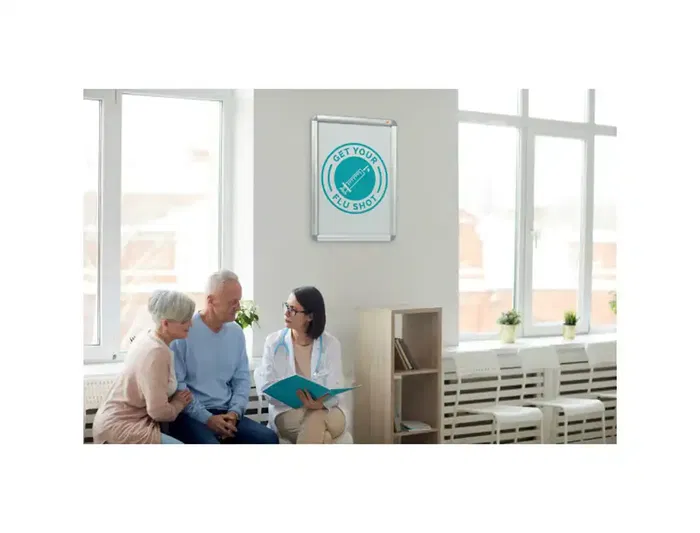 Tablón de Anuncios Nobo Aluminio Polipropileno