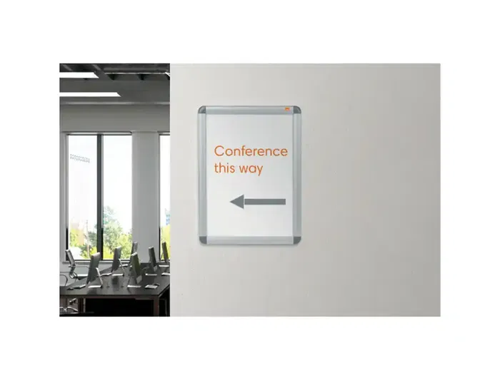 Tablón de Anuncios Nobo Aluminio Polipropileno