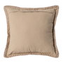 Cojín Marrón Algodón/Terciopelo 50 X 50 cm (Set de 2)