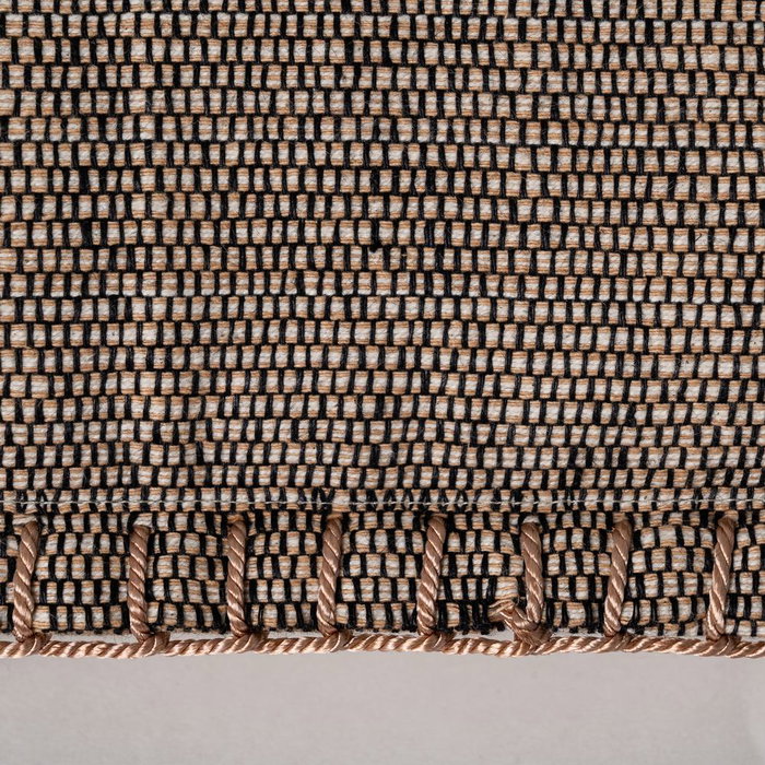 Cojín Marrón Algodón/Terciopelo 50 X 50 cm (Set de 2)