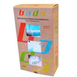BADS Pañal de Aprendizaje Lavable para Niños de 4-6 Años - Ropa Interior Sostenible para la Transición del Pañal