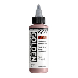 Golden High Flow Óxido Rojo Transparente 118 ml