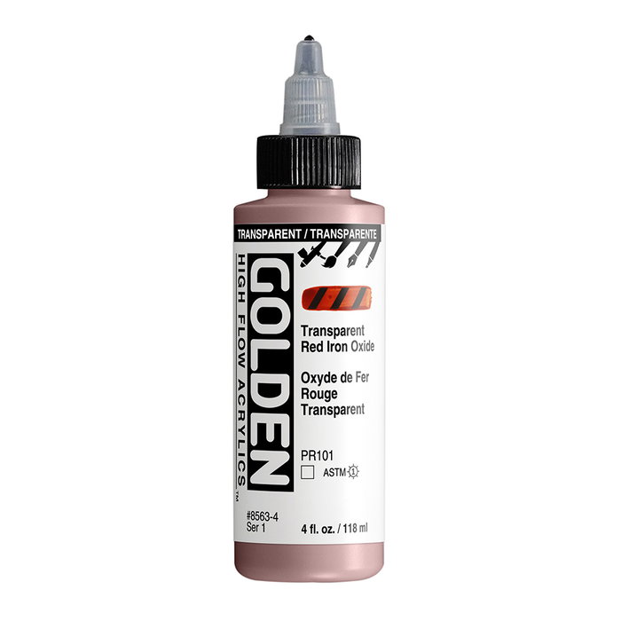 Golden High Flow Óxido Rojo Transparente 118 ml Golden High Flow Óxido Rojo Transparente 118 ml