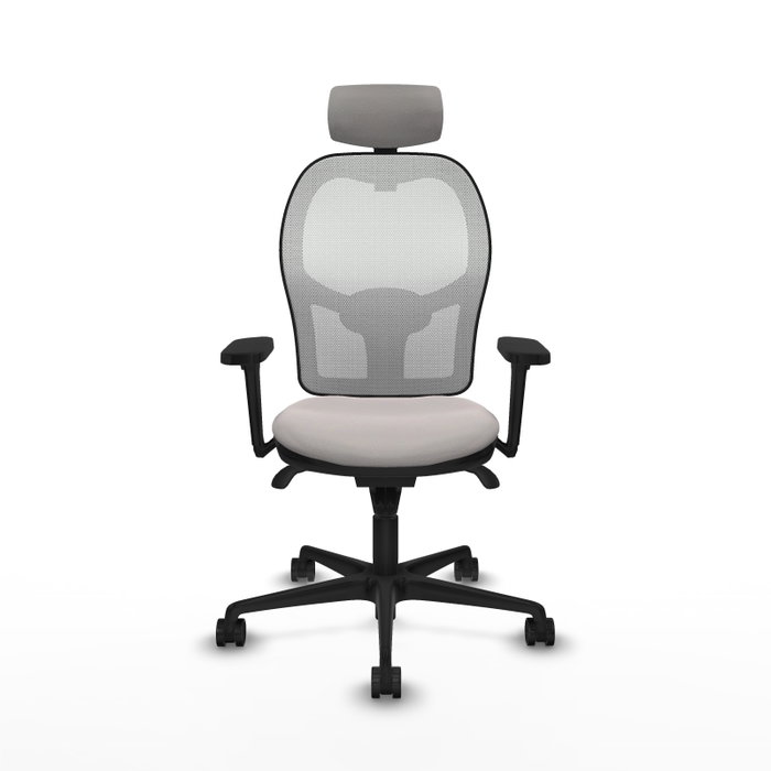 PIQUERAS Y CRESPO Silla de oficina Jorquera Blanca con Mecanismo Sincro PIQUERAS Y CRESPO Silla de oficina Jorquera Blanca con Mecanismo Sincro