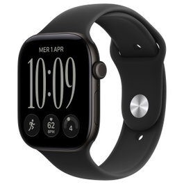 Apple Watch Series 12 46mm GPS Aluminio Negro con Correa Sport M/L