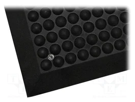 COBA EUROPE Alfombrilla ESD para suelo, 1,2m x 0,9m, 14mm