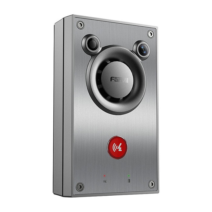 Fanvil A12V Videoportero IP Intercomunicador de Video 4MP H.264 1080p/720p con Sensor CMOS, Visión 103°, Resistencia IP66 IK10 y PoE