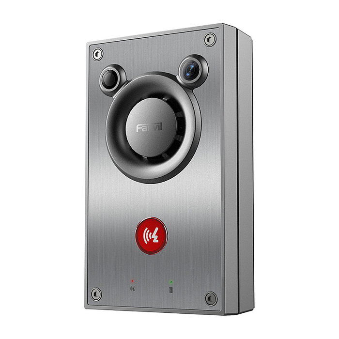 Fanvil A12V Videoportero IP Intercomunicador de Video 4MP H.264 1080p/720p con Sensor CMOS, Visión 103°, Resistencia IP66 IK10 y PoE