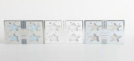DKD Home Decor Set de 4 Velas de Cera de Parafina Surtidas