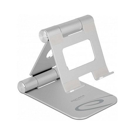 DeLOCK Soporte para Tablet de Aluminio Ajustable, Standhalterung verstellbar DeLOCK Soporte para Tablet de Aluminio Ajustable, Standhalterung verstellbar