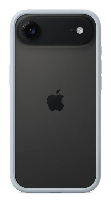 Apple MH024ZM/A - Funda Bumper Protectora para iPhone Air 6.5" - Policarbonato, Azul Claro, con Enganches para Correa Crossbody