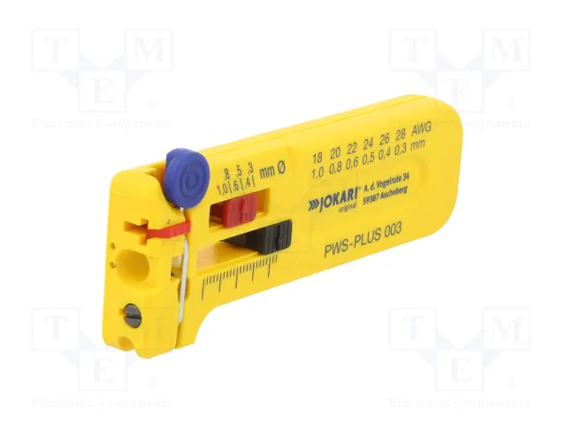 JOKARI Pelacable PWS-PLUS para cables redondos de 0,3-1mm