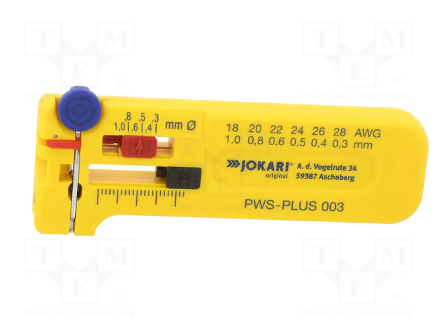 JOKARI Pelacable PWS-PLUS para cables redondos de 0,3-1mm
