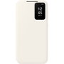 Samsung Smart View Wallet Case para Galaxy S23 Plus, Crema